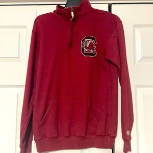 University of South Carolina Distressed 1/4 Zip